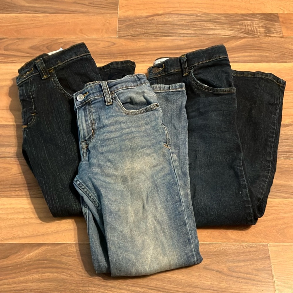 Boys jeans size 10 and 12